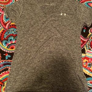 Gray Under Armour Shirt